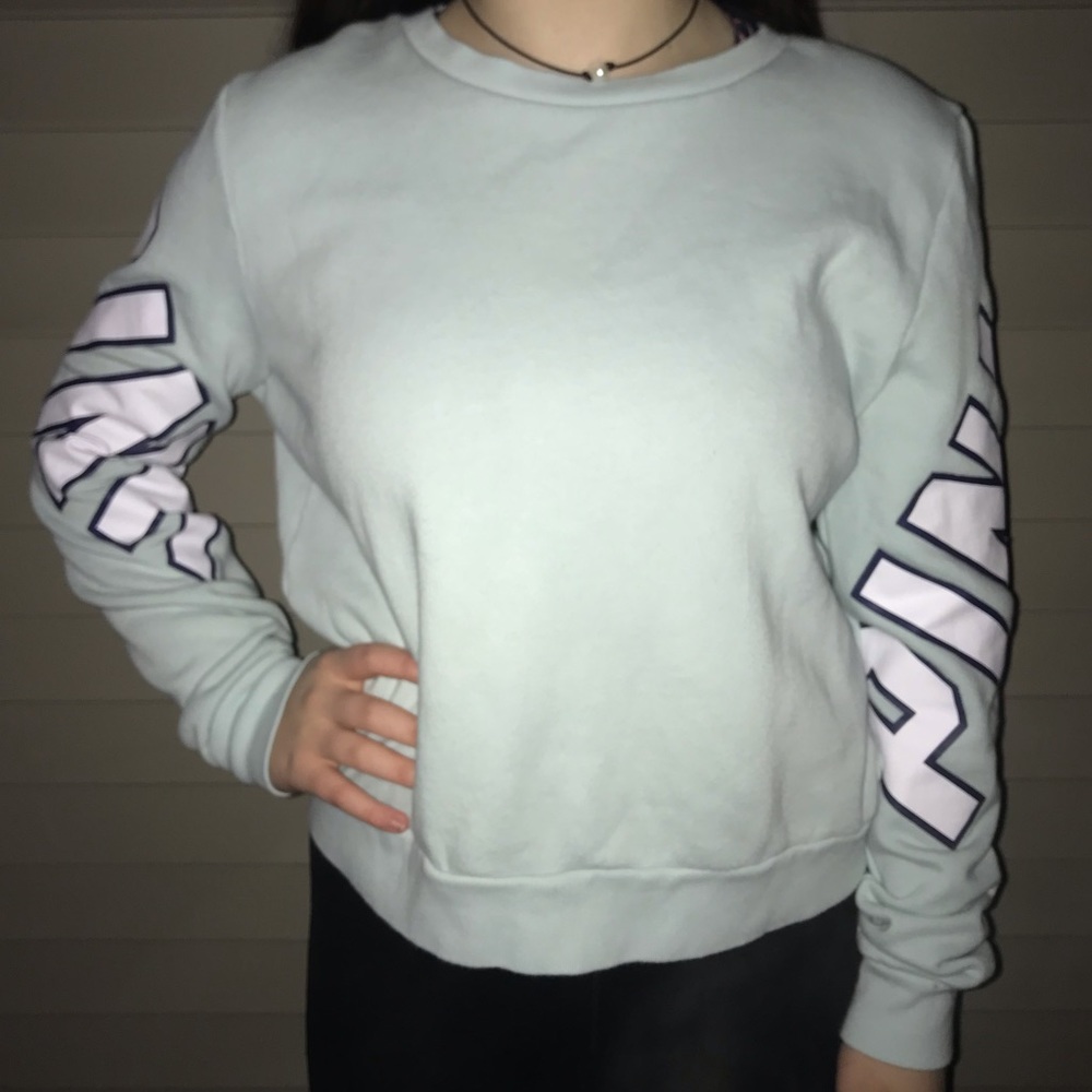 Light Teal VS PINK Sweater